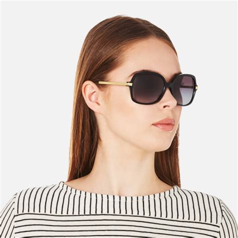 michael kors black glasses|michael kors adrianna ii sunglasses.